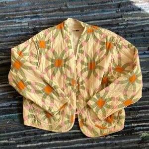 Granny chic quilted jacket